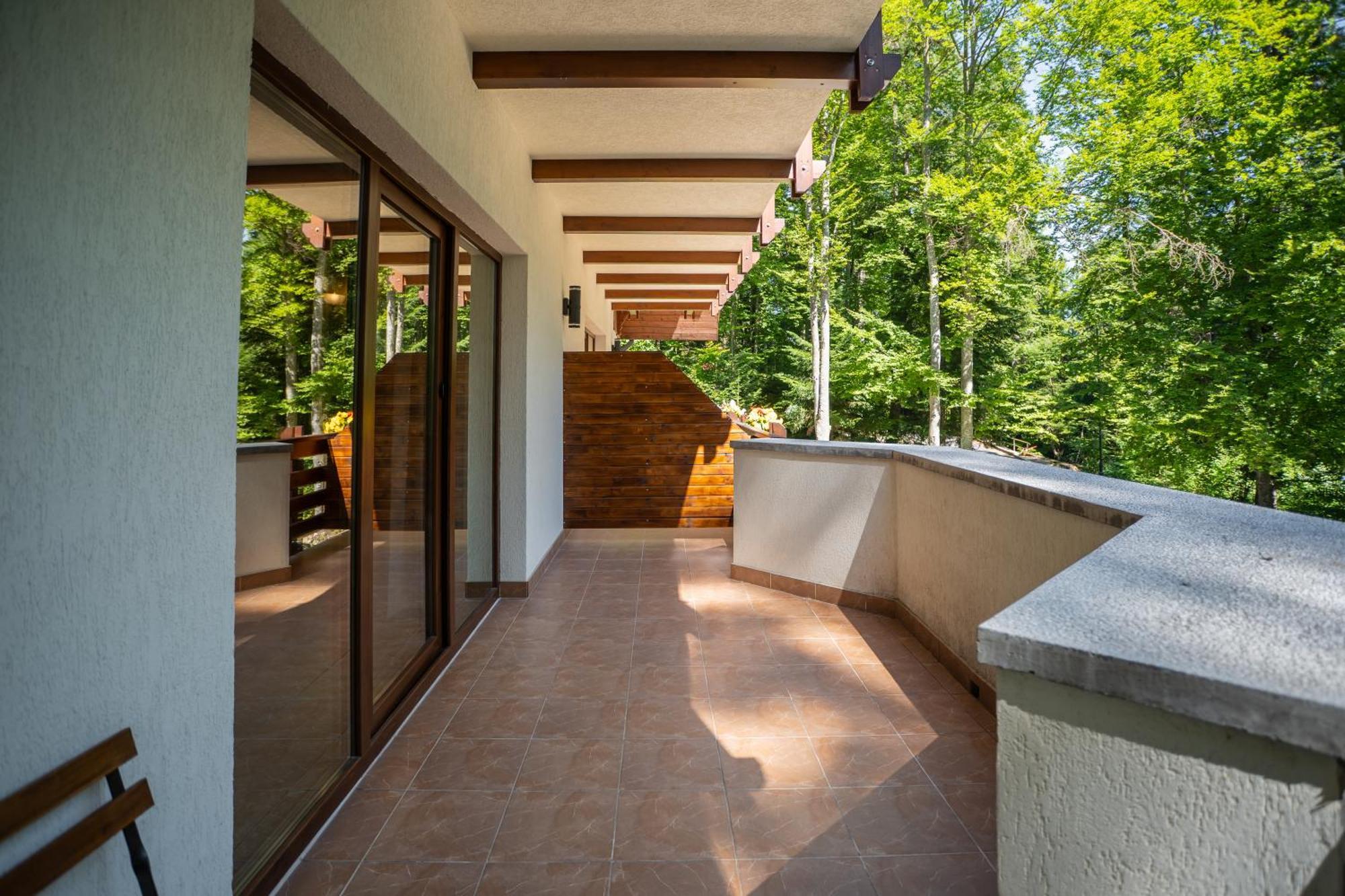 Opus Villa Sinaia Ngoại thất bức ảnh A balcony